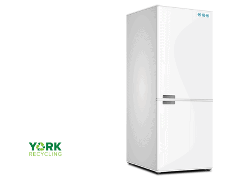 fridge-removal-Hessay-white
